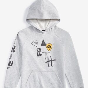 NWT XS Epic Threads Little & Big Boys Earthling Graphic Fleece Hoodie